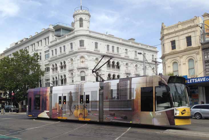 Yarra Trams Combino Art Tram 3509